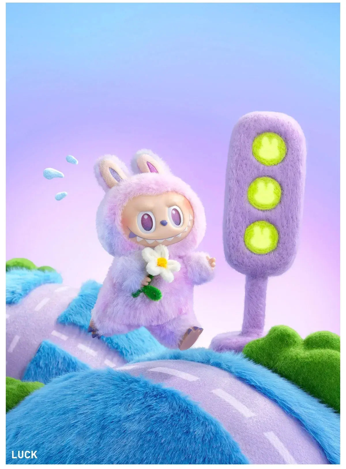 POP MART The Monsters – Labubu “Big Into Energy” Series V3 Keychain Blind Box