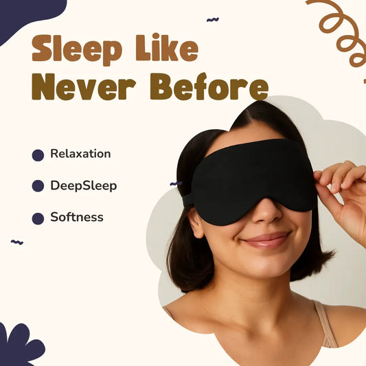 Black Eye Cover for Deep, Peaceful Sleep