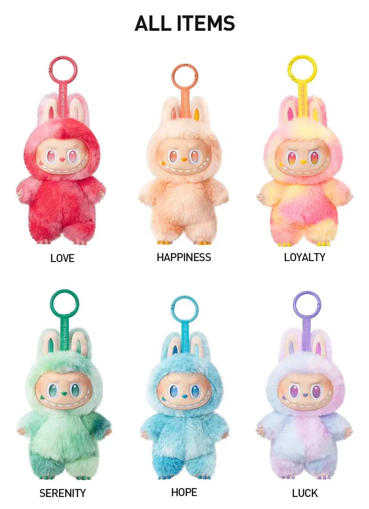 POP MART The Monsters – Labubu “Big Into Energy” Series V3 Keychain Blind Box