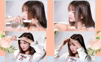 Premium Mini Hair Straightener - sleek & portable | Look Natural